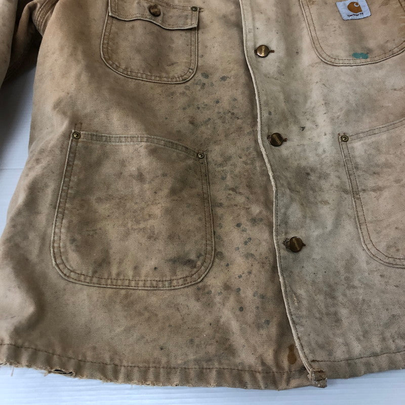 【現状渡し品】【メンズ】 80's MICHIGAN CHORE COAT VINTAGE 80年代 ミシガン チョア コート アウター ヴィンテージ 145-251021-ks-12-fuzh カラー：ブラウン 万代Net店