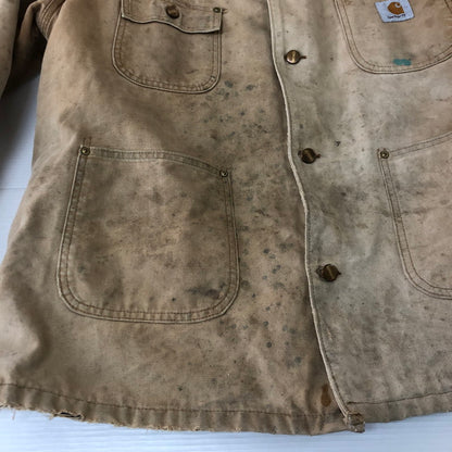 【現状渡し品】【メンズ】 80's MICHIGAN CHORE COAT VINTAGE 80年代 ミシガン チョア コート アウター ヴィンテージ 145-251021-ks-12-fuzh カラー：ブラウン 万代Net店