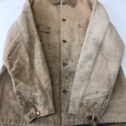 【現状渡し品】【メンズ】 80's MICHIGAN CHORE COAT VINTAGE 80年代 ミシガン チョア コート アウター ヴィンテージ 145-251021-ks-12-fuzh カラー：ブラウン 万代Net店