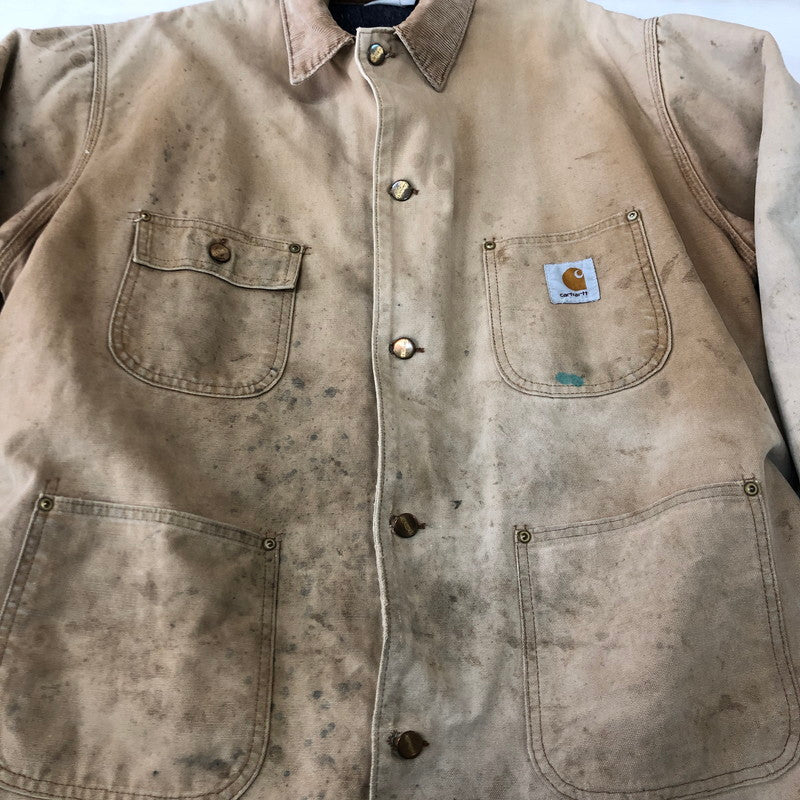 【現状渡し品】【メンズ】 80's MICHIGAN CHORE COAT VINTAGE 80年代 ミシガン チョア コート アウター ヴィンテージ 145-251021-ks-12-fuzh カラー：ブラウン 万代Net店