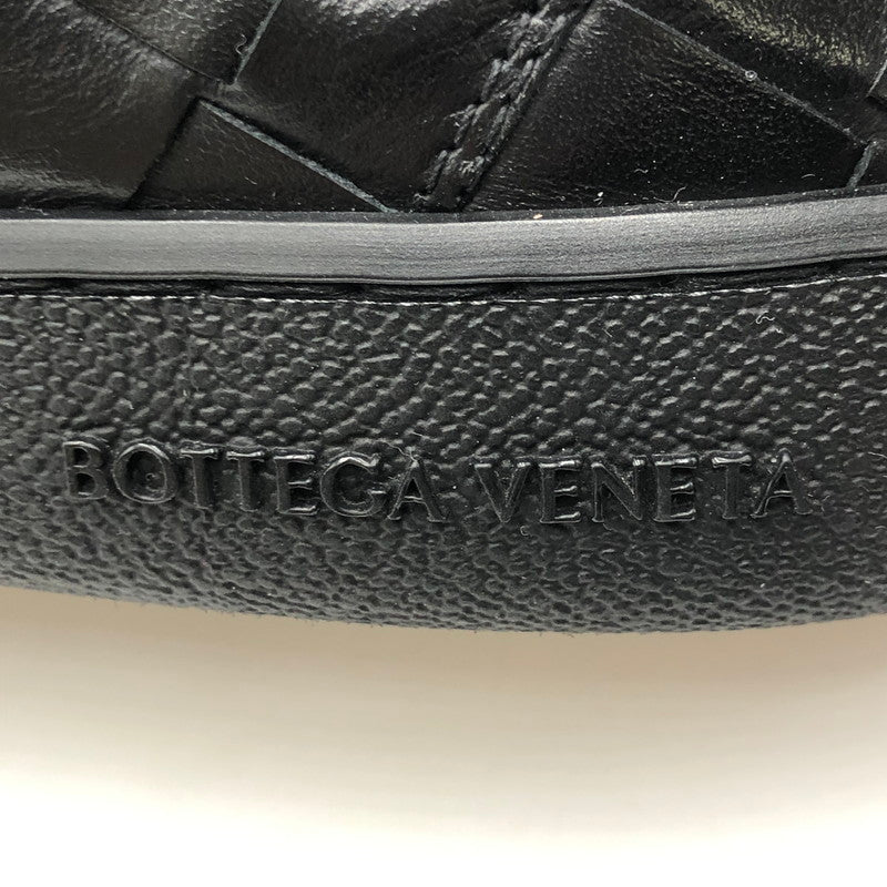 【中古品】【メンズ】 BOTTEGAVENETA ボッテガヴェネタ SAWYER SNEAKERS 775320V3HB0 ソーヤー スニーカー レザー 靴 スリッポン 183-251026-yy-06-fuz サイズ：26cm カラー：ブラック 万代Net店