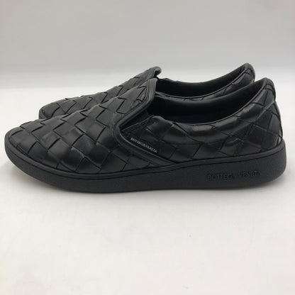 【中古品】【メンズ】 BOTTEGAVENETA ボッテガヴェネタ SAWYER SNEAKERS 775320V3HB0 ソーヤー スニーカー レザー 靴 スリッポン 183-251026-yy-06-fuz サイズ：26cm カラー：ブラック 万代Net店
