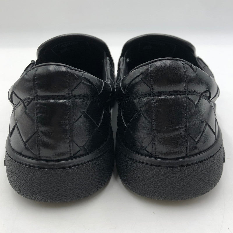 【中古品】【メンズ】 BOTTEGAVENETA ボッテガヴェネタ SAWYER SNEAKERS 775320V3HB0 ソーヤー スニーカー レザー 靴 スリッポン 183-251026-yy-06-fuz サイズ：26cm カラー：ブラック 万代Net店