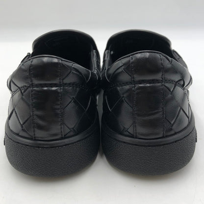 【中古品】【メンズ】 BOTTEGAVENETA ボッテガヴェネタ SAWYER SNEAKERS 775320V3HB0 ソーヤー スニーカー レザー 靴 スリッポン 183-251026-yy-06-fuz サイズ：26cm カラー：ブラック 万代Net店