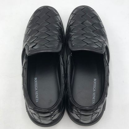 【中古品】【メンズ】 BOTTEGAVENETA ボッテガヴェネタ SAWYER SNEAKERS 775320V3HB0 ソーヤー スニーカー レザー 靴 スリッポン 183-251026-yy-06-fuz サイズ：26cm カラー：ブラック 万代Net店