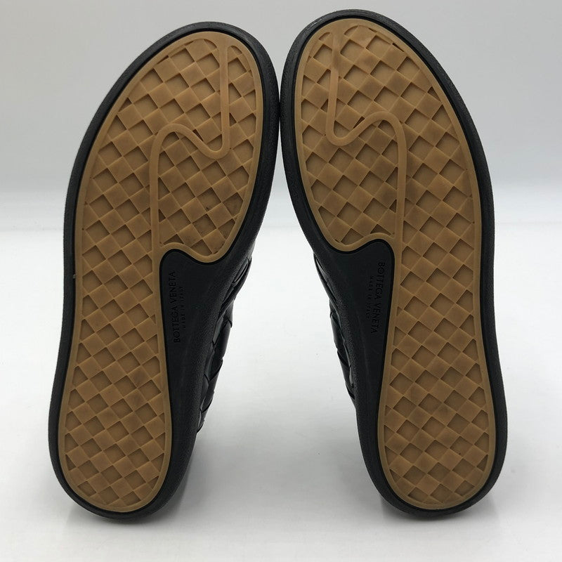 【中古品】【メンズ】 BOTTEGAVENETA ボッテガヴェネタ SAWYER SNEAKERS 775320V3HB0 ソーヤー スニーカー レザー 靴 スリッポン 183-251026-yy-06-fuz サイズ：26cm カラー：ブラック 万代Net店