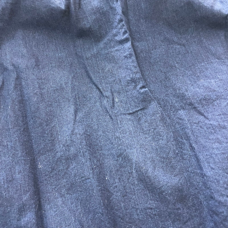 【中古品】【メンズ】 Sacai サカイ 16AW VELOUR COLLAR DRAWSTRING L/S SHIRT 16-01090M ベロアカラー ドローストリング ロングスリーブ シャツ トップス 長袖 140-251110-ts-03-tei サイズ：1 カラー：インディゴ 万代Net店