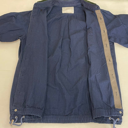 【中古品】【メンズ】 Sacai サカイ 16AW VELOUR COLLAR DRAWSTRING L/S SHIRT 16-01090M ベロアカラー ドローストリング ロングスリーブ シャツ トップス 長袖 140-251110-ts-03-tei サイズ：1 カラー：インディゴ 万代Net店