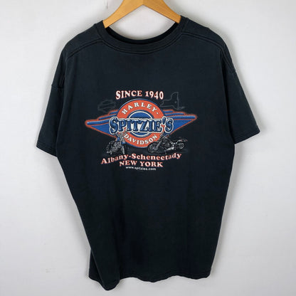 【現状渡し品】【メンズ】 00's TRIBAL PRINT S/S TEE 2000年代 トライバル プリント ショートスリーブ Tシャツ トップス 半袖 145-251115-ts-19-tei サイズ：XL カラー：ブラック 万代Net店