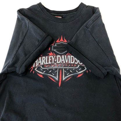 【現状渡し品】【メンズ】 00's TRIBAL PRINT S/S TEE 2000年代 トライバル プリント ショートスリーブ Tシャツ トップス 半袖 145-251115-ts-19-tei サイズ：XL カラー：ブラック 万代Net店