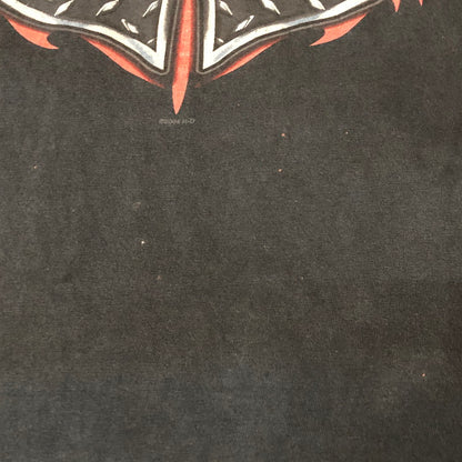 【現状渡し品】【メンズ】 00's TRIBAL PRINT S/S TEE 2000年代 トライバル プリント ショートスリーブ Tシャツ トップス 半袖 145-251115-ts-19-tei サイズ：XL カラー：ブラック 万代Net店