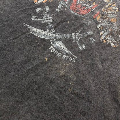 【現状渡し品】【メンズ】 ALSTYLE アルスタイル 00's METALLICA PUSHEAD 2003 TOUR TEE 00年代 メタリカ パスヘッド 2003 ツアー Tシャツ 半袖 トップス 145-251024-ks-01-tei サイズ：XL カラー：ブラック 万代Net店