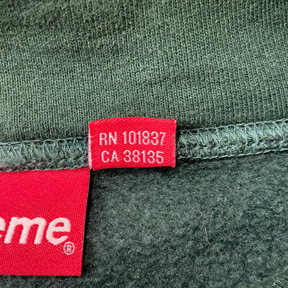 【中古品】【メンズ】 Supreme シュプリーム 22AW S LOGO HOODED SWEAT SHIRT S ロゴ フーデッド スウェットシャツ トップス プルオーバーパーカー 149-251218-yy-10-tei サイズ：S カラー：ダーク グリーン 万代Net店