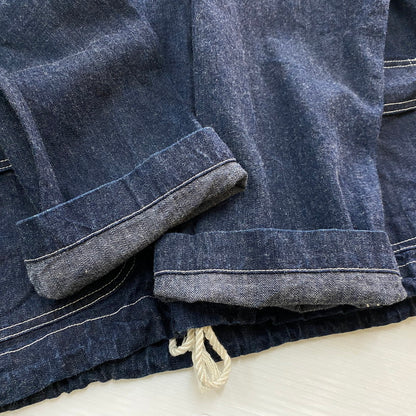 【中古品】【メンズ】 Buzz Rickson's バズリクソンズ U.S. NAVY DENIM GAS PROTECTIVE PARKA BR11703 ユーエス ネイビー デニム ガス プロテクティブ パーカー ライトアウター 米海軍 プルオーバーデニムジャケット 145-251024-ks-10-tei サイズ：表記サイズなし カラー：インディゴ 万代Net店