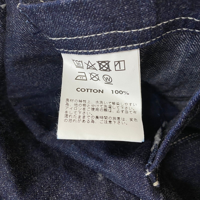 【中古品】【メンズ】 Buzz Rickson's バズリクソンズ U.S. NAVY DENIM GAS PROTECTIVE PARKA BR11703 ユーエス ネイビー デニム ガス プロテクティブ パーカー ライトアウター 米海軍 プルオーバーデニムジャケット 145-251024-ks-10-tei サイズ：表記サイズなし カラー：インディゴ 万代Net店