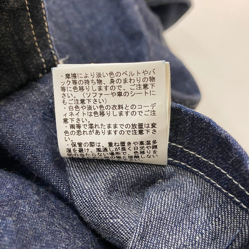 【中古品】【メンズ】 Buzz Rickson's バズリクソンズ U.S. NAVY DENIM GAS PROTECTIVE PARKA BR11703 ユーエス ネイビー デニム ガス プロテクティブ パーカー ライトアウター 米海軍 プルオーバーデニムジャケット 145-251024-ks-10-tei サイズ：表記サイズなし カラー：インディゴ 万代Net店