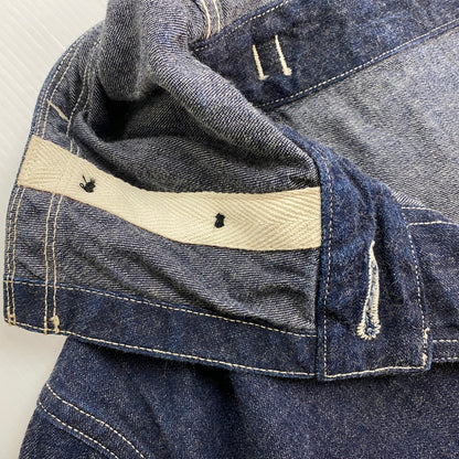 【中古品】【メンズ】 Buzz Rickson's バズリクソンズ U.S. NAVY DENIM GAS PROTECTIVE PARKA BR11703 ユーエス ネイビー デニム ガス プロテクティブ パーカー ライトアウター 米海軍 プルオーバーデニムジャケット 145-251024-ks-10-tei サイズ：表記サイズなし カラー：インディゴ 万代Net店