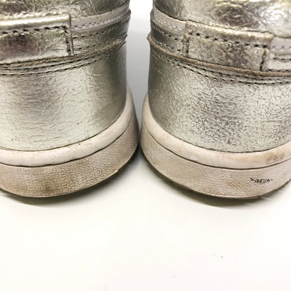 【中古品】【レディース】 NIKE ナイキ FN5031-100 WMNS AIR JORDAN 1 MID SE 靴 シューズ スニーカー 160-260904-AS-4-hon サイズ：23cm カラー：シルバー/ホワイト 万代Net店
