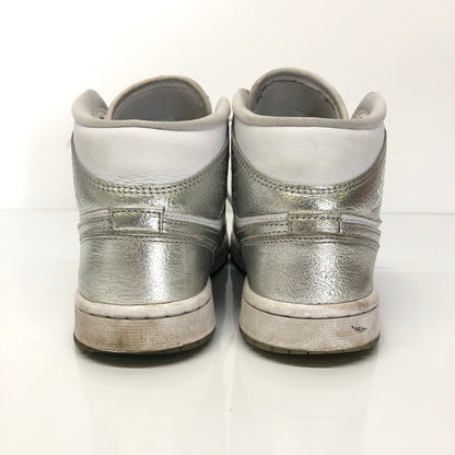 【中古品】【レディース】 NIKE ナイキ FN5031-100 WMNS AIR JORDAN 1 MID SE 靴 シューズ スニーカー 160-260904-AS-4-hon サイズ：23cm カラー：シルバー/ホワイト 万代Net店