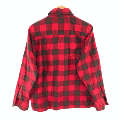 【中古品】【メンズ】 NEEDLES ニードルス COTTON LS CHECK SHIRT コットン長袖チェックシャツ ブランド 古着 141-260425-gm-19-fuz サイズ：M カラー：レッド 万代Net店