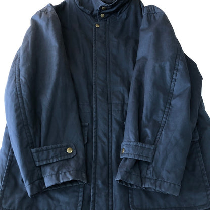 【中古品】【メンズ】 Brooks Brothers ブルックスブラザーズ 80's CHECK LINER STANDNECK COTTON JACKET チェックライナー スタンドネック コットンジャケット ライトアウター 145-251102-yy-18-tei サイズ：L カラー：ネイビー 万代Net店