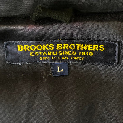 【中古品】【メンズ】 Brooks Brothers ブルックスブラザーズ 80's CHECK LINER STANDNECK COTTON JACKET チェックライナー スタンドネック コットンジャケット ライトアウター 145-251102-yy-18-tei サイズ：L カラー：ネイビー 万代Net店