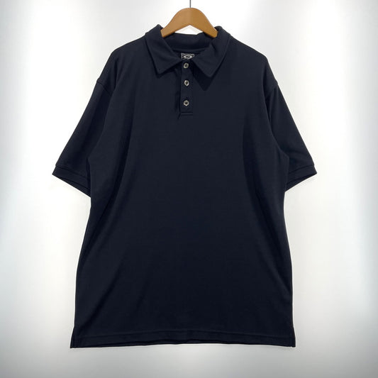 【中古品】【メンズ】 OAKLEY オークリー 90's SS POLO 90年代 ショートスリーブ ポロシャツ 半袖 トップス 148-260826-yo-08-teih サイズ：S カラー：ネイビー 万代Net店