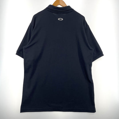 【中古品】【メンズ】 OAKLEY オークリー 90's SS POLO 90年代 ショートスリーブ ポロシャツ 半袖 トップス 148-260826-yo-08-teih サイズ：S カラー：ネイビー 万代Net店