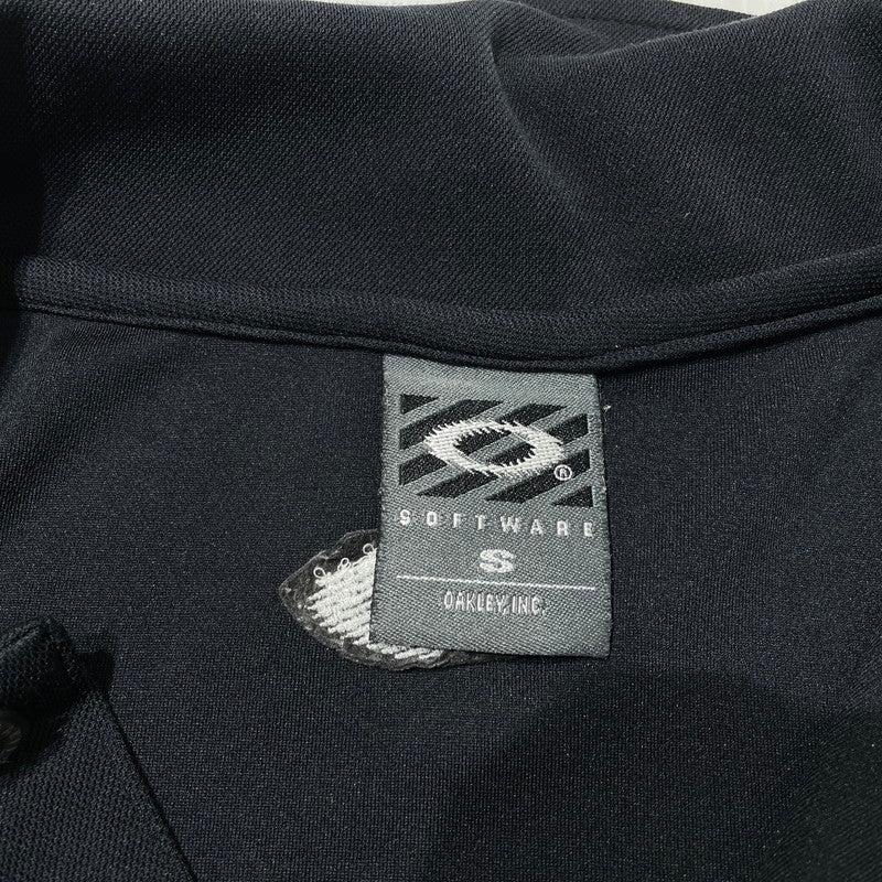 【中古品】【メンズ】 OAKLEY オークリー 90's SS POLO 90年代 ショートスリーブ ポロシャツ 半袖 トップス 148-260826-yo-08-teih サイズ：S カラー：ネイビー 万代Net店