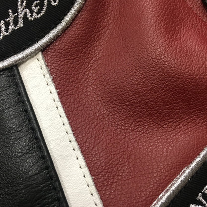 【中古品】【メンズ】 VANSON バンソン × MASTERMIND マスターマインド 別注 コラボ STAR LEATHER RIDERES JACKET MW24C12-BL102 スター レザー ライダースジャケット アウター 145-251028-yo-24-tei サイズ：42 カラー：ブラック 万代Net店