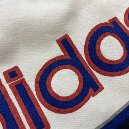 【中古品】【メンズ】 adidas アディダス 80's OLMPIC SWEAT SHIRT VINTAGE 80年代 オリンピック スウェット シャツ 長袖 トップス トレーナー ヴィンテージ 145-251028-yo-16-tei サイズ：38-40 カラー：ホワイト 万代Net店