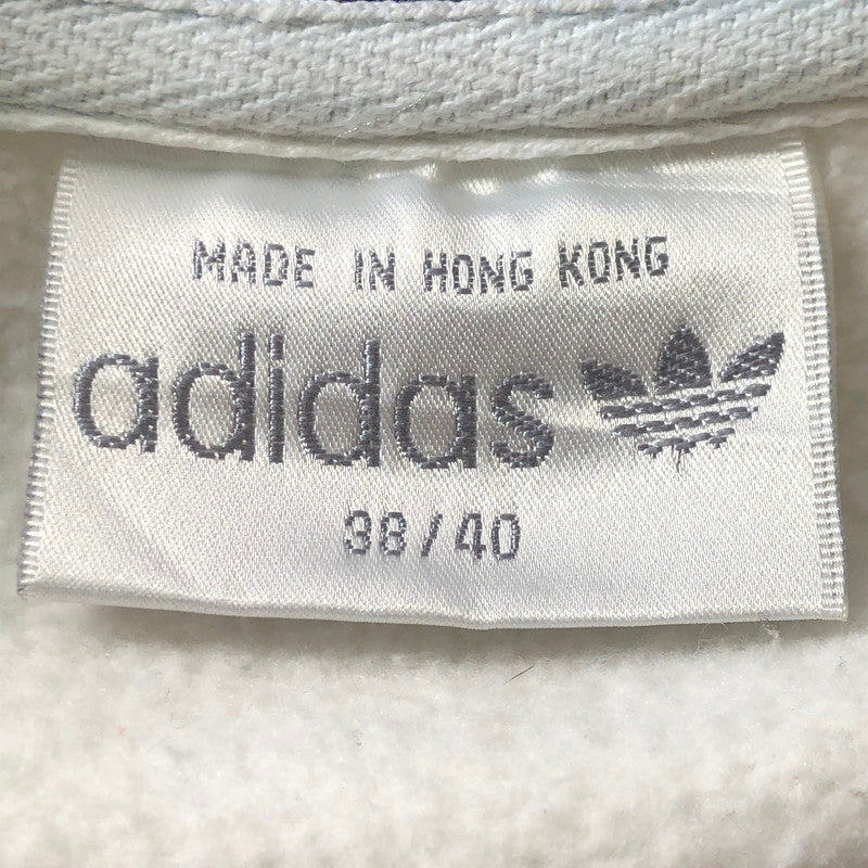 【中古品】【メンズ】 adidas アディダス 80's OLMPIC SWEAT SHIRT VINTAGE 80年代 オリンピック スウェット シャツ 長袖 トップス トレーナー ヴィンテージ 145-251028-yo-16-tei サイズ：38-40 カラー：ホワイト 万代Net店