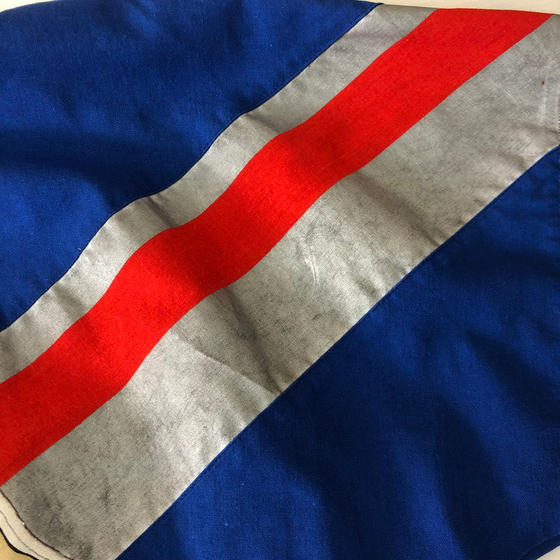 【中古品】【メンズ】 adidas アディダス 80's LONDON OLYMPIC PULLOVER SWEATSHIRT VINTAGE 80年代 ロンドンオリンピック プルオーバー スウェットシャツ 長袖 トップス トレーナー ヴィンテージ 145-251102-yy-21-tei サイズ：M カラー：ブルー 万代Net店