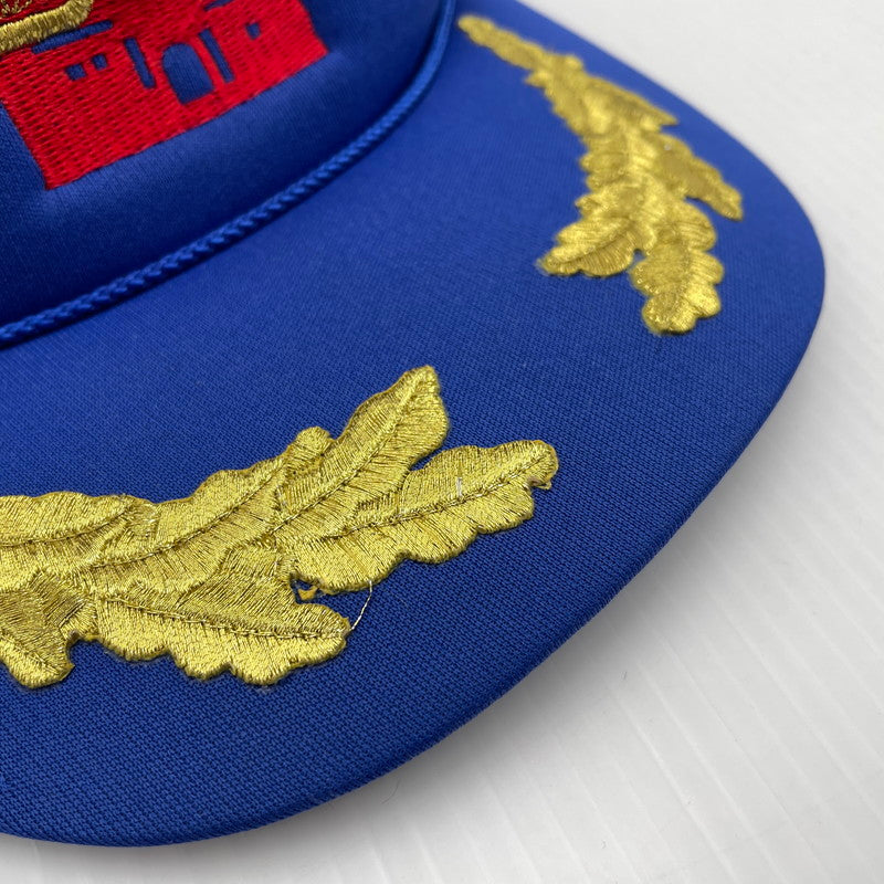 【現状渡し品】【メンズ】 Disney ディズニー 80's WALT DISNEY WORLD TRUCKER CAP VINTAGE 80年代 ウォルトディズニーワールド トラッカーキャップ 帽子 メッシュキャップ ヴィンテージ 185-260809-ko-11-tei カラー：ブルー 万代Net店