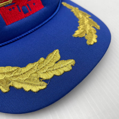 【現状渡し品】【メンズ】 Disney ディズニー 80's WALT DISNEY WORLD TRUCKER CAP VINTAGE 80年代 ウォルトディズニーワールド トラッカーキャップ 帽子 メッシュキャップ ヴィンテージ 185-260809-ko-11-tei カラー：ブルー 万代Net店