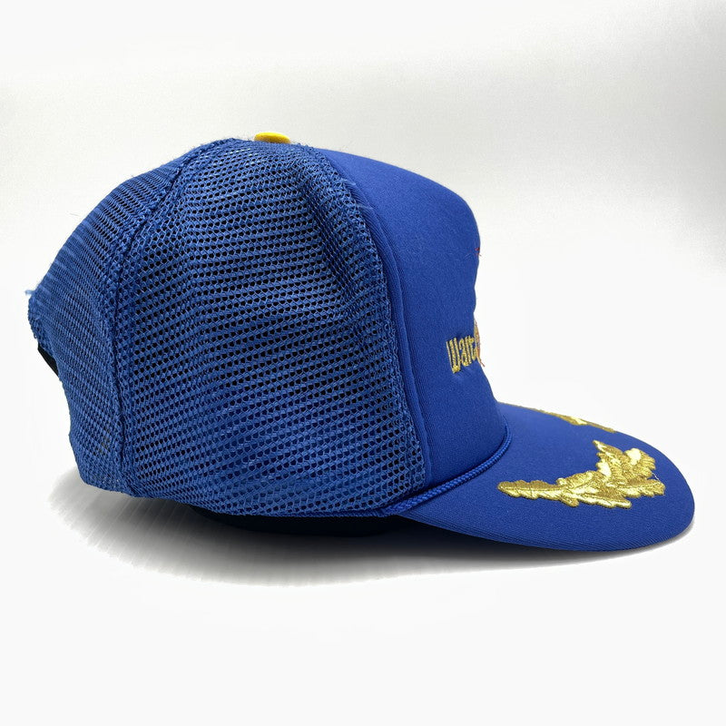 【現状渡し品】【メンズ】 Disney ディズニー 80's WALT DISNEY WORLD TRUCKER CAP VINTAGE 80年代 ウォルトディズニーワールド トラッカーキャップ 帽子 メッシュキャップ ヴィンテージ 185-260809-ko-11-tei カラー：ブルー 万代Net店