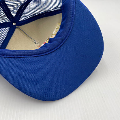 【現状渡し品】【メンズ】 Disney ディズニー 80's WALT DISNEY WORLD TRUCKER CAP VINTAGE 80年代 ウォルトディズニーワールド トラッカーキャップ 帽子 メッシュキャップ ヴィンテージ 185-260809-ko-11-tei カラー：ブルー 万代Net店