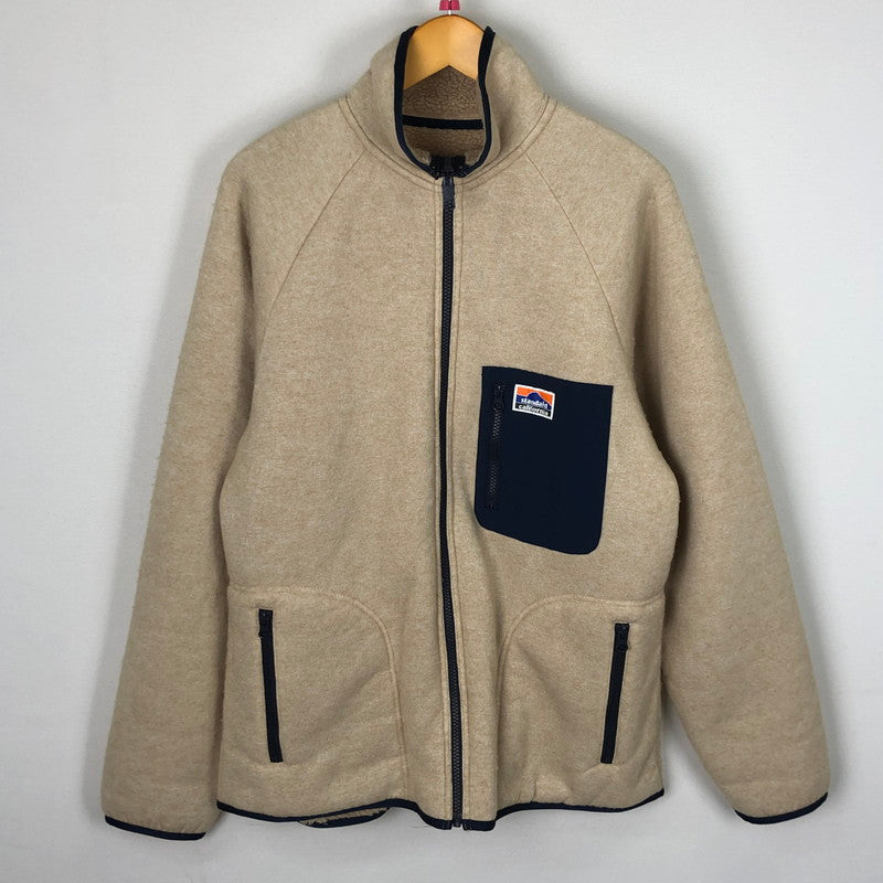 【中古品】【メンズ】 STANDARD CALIFORNIA スタンダードカリフォルニア STEADY FLEECE JACKET ステディ フリース ジャケット ライトアウター 140-251103-yo-02-tei サイズ：XL カラー：ベージュ 万代Net店