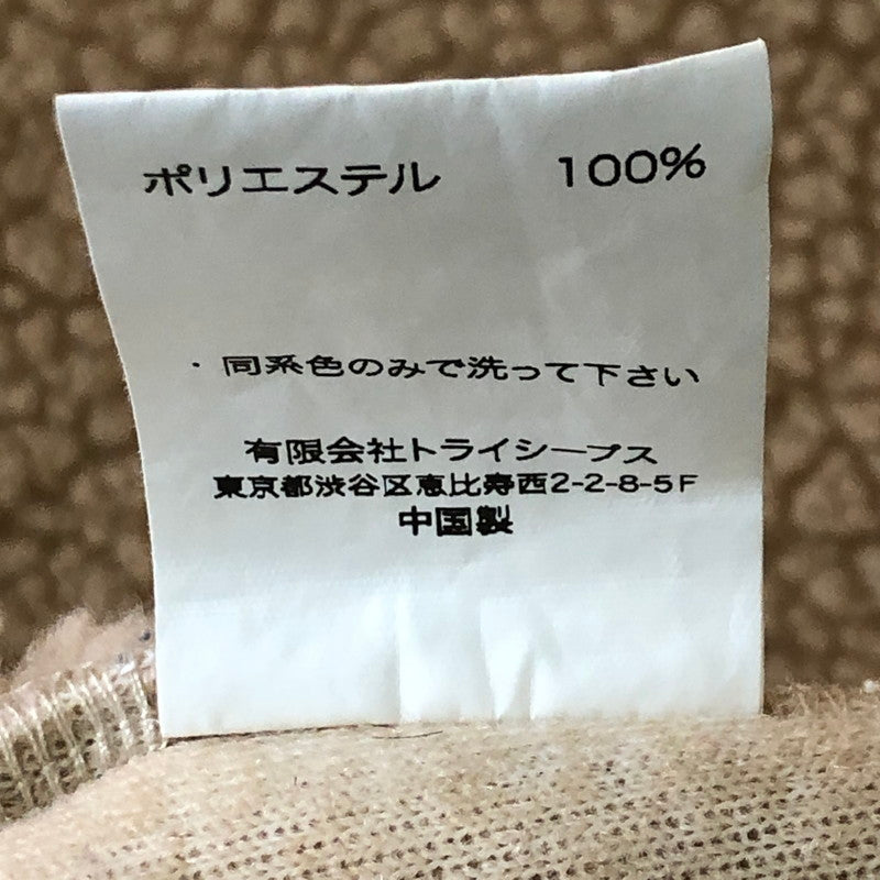 【中古品】【メンズ】 STANDARD CALIFORNIA スタンダードカリフォルニア STEADY FLEECE JACKET ステディ フリース ジャケット ライトアウター 140-251103-yo-02-tei サイズ：XL カラー：ベージュ 万代Net店