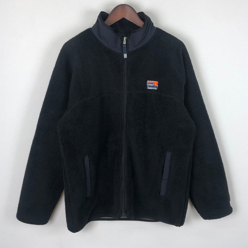 【中古品】【メンズ】 STANDARD CALIFORNIA スタンダードカリフォルニア FULL ZIP FLEECE JACKET ライトアウター 140-251102-yy-03-fuz サイズ：XL カラー：ブラック 万代Net店