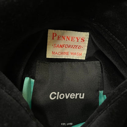 【中古品】【メンズ】 CLOVERU クローバル × PENNEY'S ぺニーズ 別注 コラボ SKULL&TIGER REVERSIBLE JACKET スカル アンド タイガー リバーシブル ジャケット ライトアウター 145-251028-yo-19-fuz サイズ：XL カラー：ブラック 万代Net店