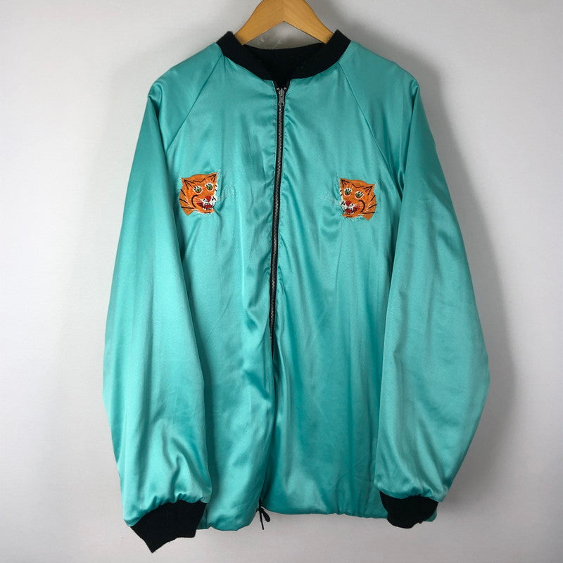 【中古品】【メンズ】 CLOVERU クローバル × PENNEY'S ぺニーズ 別注 コラボ SKULL&TIGER REVERSIBLE JACKET スカル アンド タイガー リバーシブル ジャケット ライトアウター 145-251028-yo-19-fuz サイズ：XL カラー：ブラック 万代Net店
