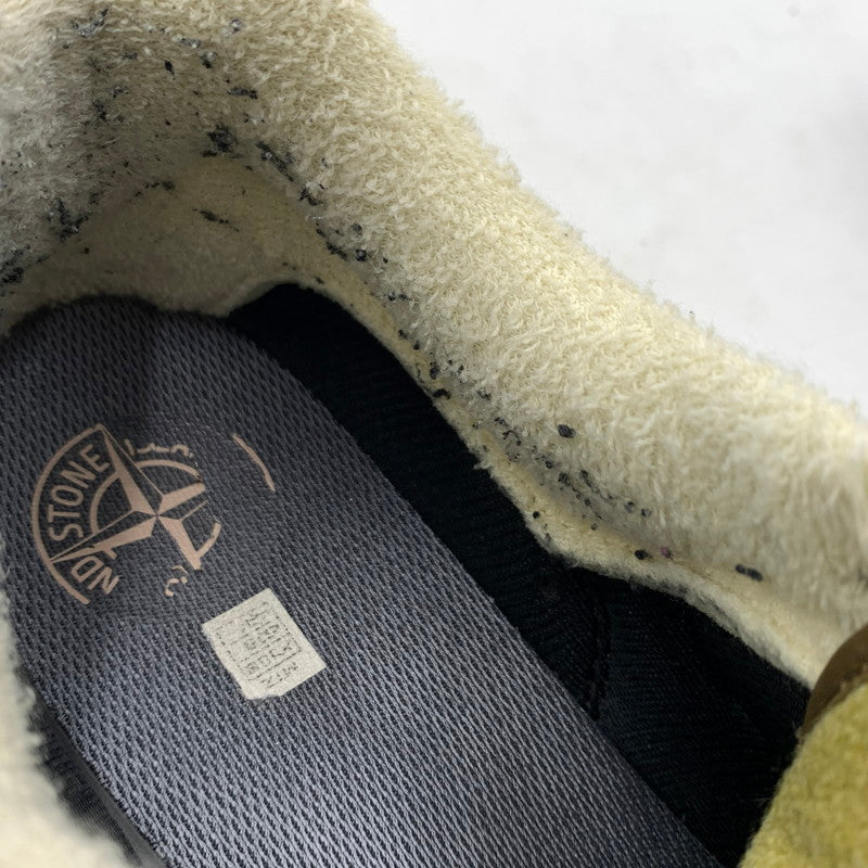 【中古品】【メンズ】 NEW BALANCE ニューバランス × STONE ISLAND ストーンアイランド 別注 コラボ 574 LEGACY GREEN SNEAKERS U574LGST 574 レガシー グリーン スニーカー 靴 シューズ 162-260129-ko-15-tei サイズ：27.5cm カラー：グリーン 万代Net店