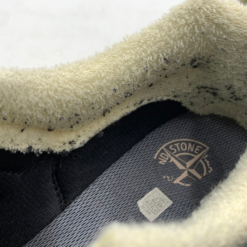 【中古品】【メンズ】 NEW BALANCE ニューバランス × STONE ISLAND ストーンアイランド 別注 コラボ 574 LEGACY GREEN SNEAKERS U574LGST 574 レガシー グリーン スニーカー 靴 シューズ 162-260129-ko-15-tei サイズ：27.5cm カラー：グリーン 万代Net店