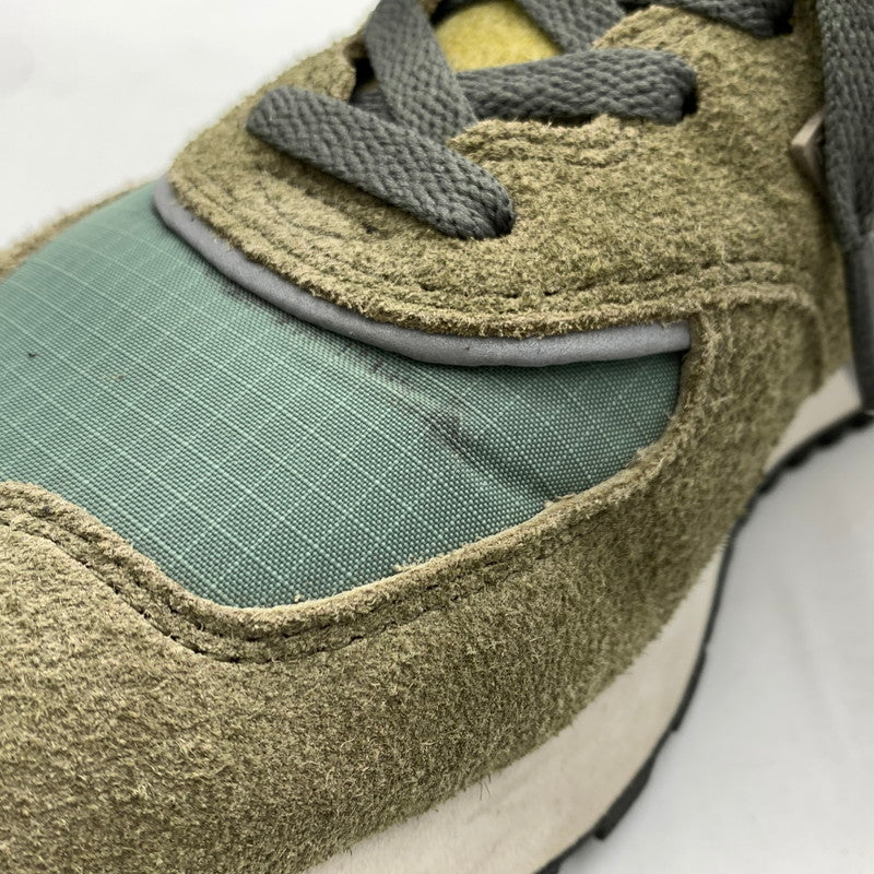 【中古品】【メンズ】 NEW BALANCE ニューバランス × STONE ISLAND ストーンアイランド 別注 コラボ 574 LEGACY GREEN SNEAKERS U574LGST 574 レガシー グリーン スニーカー 靴 シューズ 162-260129-ko-15-tei サイズ：27.5cm カラー：グリーン 万代Net店