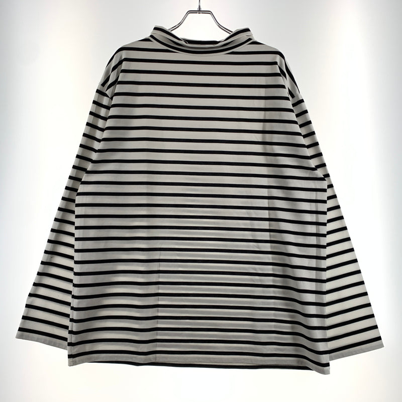 【中古品】【メンズ】 SOPHNET. ソフネット MOCK NECK BORDER TEE SOPH-212056 モックネック ボーダー Tシャツ 長袖 トップス 142-260720-ko-08-tei サイズ：XL カラー：ボーダー 万代Net店