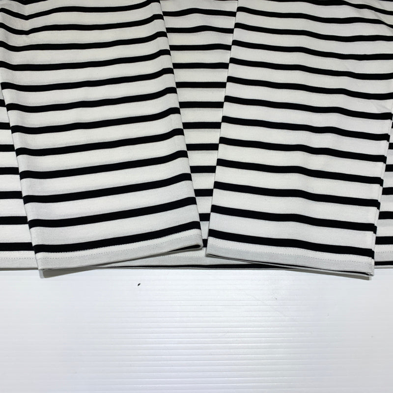 【中古品】【メンズ】 SOPHNET. ソフネット MOCK NECK BORDER TEE SOPH-212056 モックネック ボーダー Tシャツ 長袖 トップス 142-260720-ko-08-tei サイズ：XL カラー：ボーダー 万代Net店