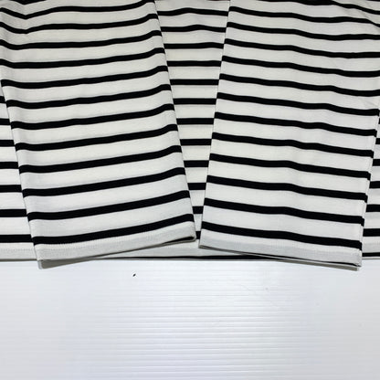 【中古品】【メンズ】 SOPHNET. ソフネット MOCK NECK BORDER TEE SOPH-212056 モックネック ボーダー Tシャツ 長袖 トップス 142-260720-ko-08-tei サイズ：XL カラー：ボーダー 万代Net店