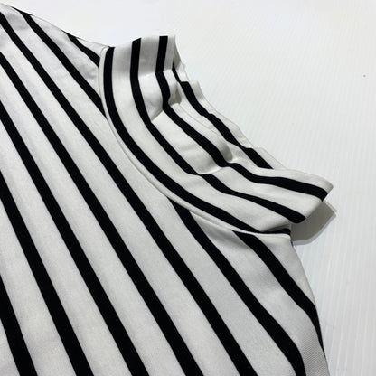 【中古品】【メンズ】 SOPHNET. ソフネット MOCK NECK BORDER TEE SOPH-212056 モックネック ボーダー Tシャツ 長袖 トップス 142-260720-ko-08-tei サイズ：XL カラー：ボーダー 万代Net店