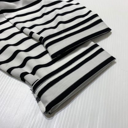 【中古品】【メンズ】 SOPHNET. ソフネット MOCK NECK BORDER TEE SOPH-212056 モックネック ボーダー Tシャツ 長袖 トップス 142-260720-ko-08-tei サイズ：XL カラー：ボーダー 万代Net店